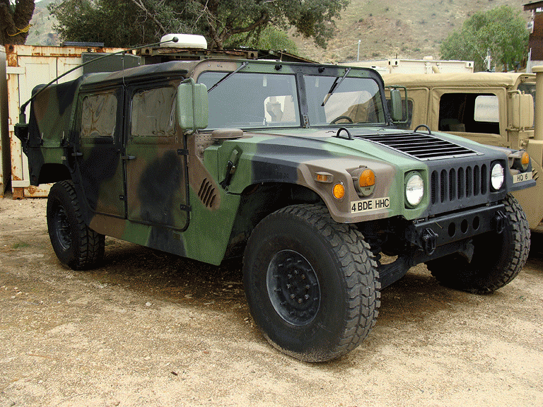 Humvee Interior